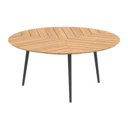 Styletto standard dining table 160cm round | Tavoli pranzo | Royal Botania