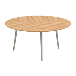 Styletto standard dining table 160cm ronde | Tables de repas | Royal Botania