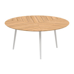 Styletto standard dining table 160cm round | Tavoli pranzo | Royal Botania