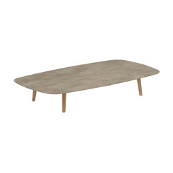 Styletto low lounge table 220x120cm | Tables basses | Royal Botania