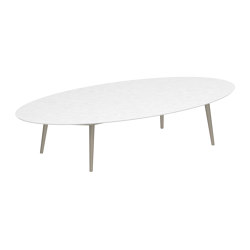 Styletto high lounge table 250x130cm | Tables basses | Royal Botania