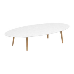 Styletto high lounge table 250x130cm | Tables basses | Royal Botania