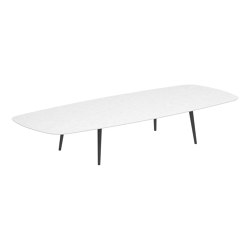 Styletto high lounge table 300x120cm | Tables basses | Royal Botania