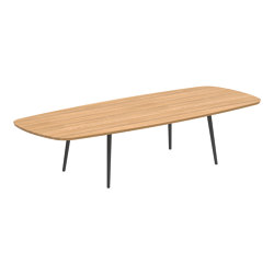 Styletto low dining table 300x120cm | Tables de repas | Royal Botania