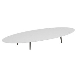 Styletto low lounge table 320x140cm | Tables basses | Royal Botania