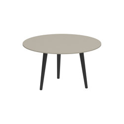 Styletto round table 90 high lounge | Tavolini bassi | Royal Botania