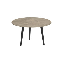 Styletto round table 90 high lounge | Tavolini bassi | Royal Botania