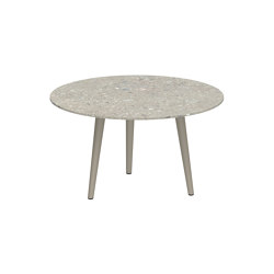 Styletto round table 90 high lounge | Tavolini bassi | Royal Botania