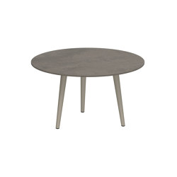 Styletto round table 90 high lounge | Tavolini bassi | Royal Botania