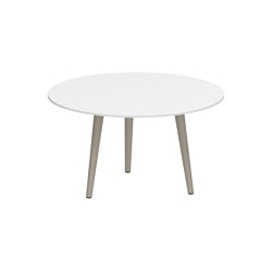 Styletto round table 90 high lounge | Tavolini bassi | Royal Botania