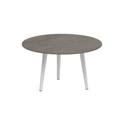 Styletto round table 90 high lounge | Tavolini bassi | Royal Botania