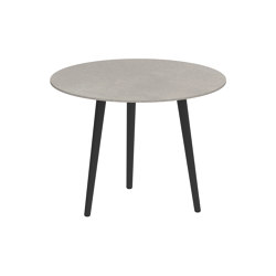 Styletto round table 90 low dining | Tavoli pranzo | Royal Botania