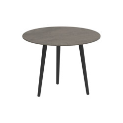 Styletto round table 90 low dining | Tavoli pranzo | Royal Botania