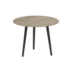 Styletto round table 90 low dining | Dining tables | Royal Botania