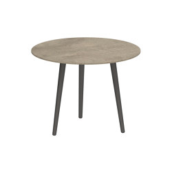 Styletto round table 90 low dining | Dining tables | Royal Botania