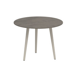 Styletto round table 90 low dining | Tavoli pranzo | Royal Botania