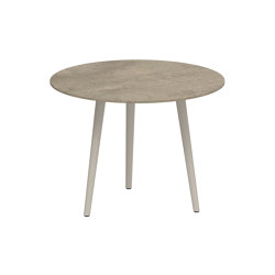 Styletto round table 90 low dining | Tavoli pranzo | Royal Botania