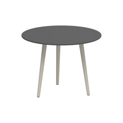 Styletto round table 90 low dining | Tavoli pranzo | Royal Botania