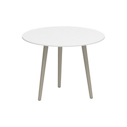 Styletto round table 90 low dining | Dining tables | Royal Botania