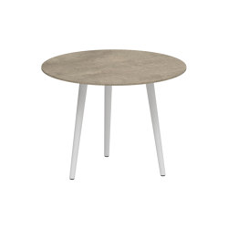 Styletto round table 90 low dining | Dining tables | Royal Botania