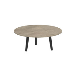 Styletto round table 90 low lounge | Coffee tables | Royal Botania