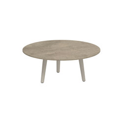 Styletto round table 90 low lounge | Tables basses | Royal Botania