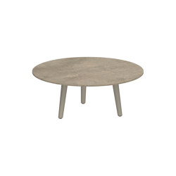 Styletto table ronde 90 low lounge | Tables basses | Royal Botania