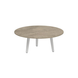 Styletto round table 90 low lounge | Mesas de centro | Royal Botania