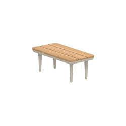 Styletto Lounge table 35 teak top | Tavolini alti | Royal Botania