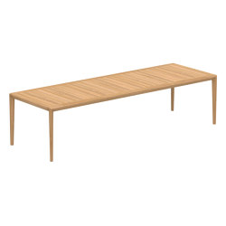 U-Nite table 300x100cm teak | Tavoli pranzo | Royal Botania