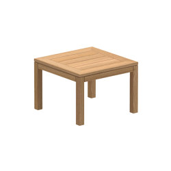 XQI table basse 50x50cm teck | Tables basses | Royal Botania