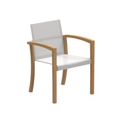 XQI arm chair teak | Sillas | Royal Botania