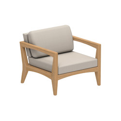 Zenhit Lounge one seater teak | Sillones | Royal Botania