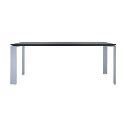 FOUR SOFT TOUCH ALLUMINIUM/BLACK 190x79 cm |  | Kartell