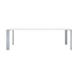 FOUR SOFT TOUCH ALLUMINIUM/WHITE 223x79 cm | Objekttische | Kartell