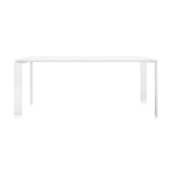 Four Soft Touch Blanco/Blanco 190 x 79 cm | Mesas contract | Kartell