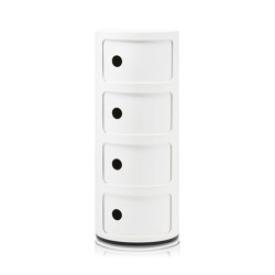 COMPONIBILI CLASSIC WHITE 4 MODULES | Tables d'appoint | Kartell