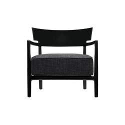 CARA BLACK/SOLID ANTHRACITE | Fauteuils | Kartell