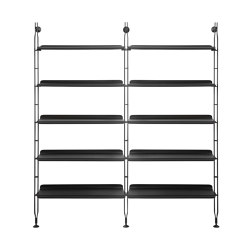 Adam Wood Ash Black/Black | Shelving | Kartell