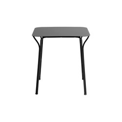 Hiray Square Table Black | Side tables | Kartell