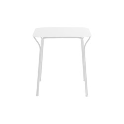 Hiray Mesa Cuadrada Blanco | Mesas auxiliares | Kartell