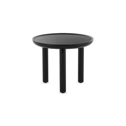 K-Top Schwarz Marquina/Schwarz | Side tables | Kartell