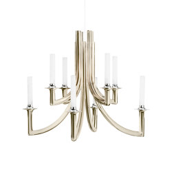 Khan Bronzo Lucido | Lampade sospensione | Kartell