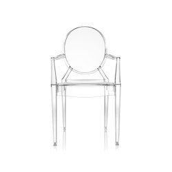 LOUIS GHOST (2 chairs) CRYSTAL | Chairs | Kartell