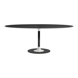 Thierry XXL Oval Black | Dining tables | Kartell