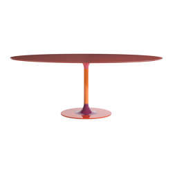 THIERRY XXL Oval BORDEAUX | Dining tables | Kartell