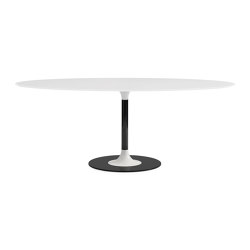 THIERRY XXL Oval WHITE | Mesas comedor | Kartell