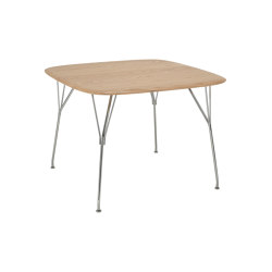 Viscount Of Wood Square Ash | Dining tables | Kartell