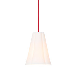 Blossom Size 2 Pendant, Red Cable | Suspended lights | Original BTC