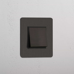 Wippschalter 1x in Einfachrahmen | Switches | Corston Architectural Detail